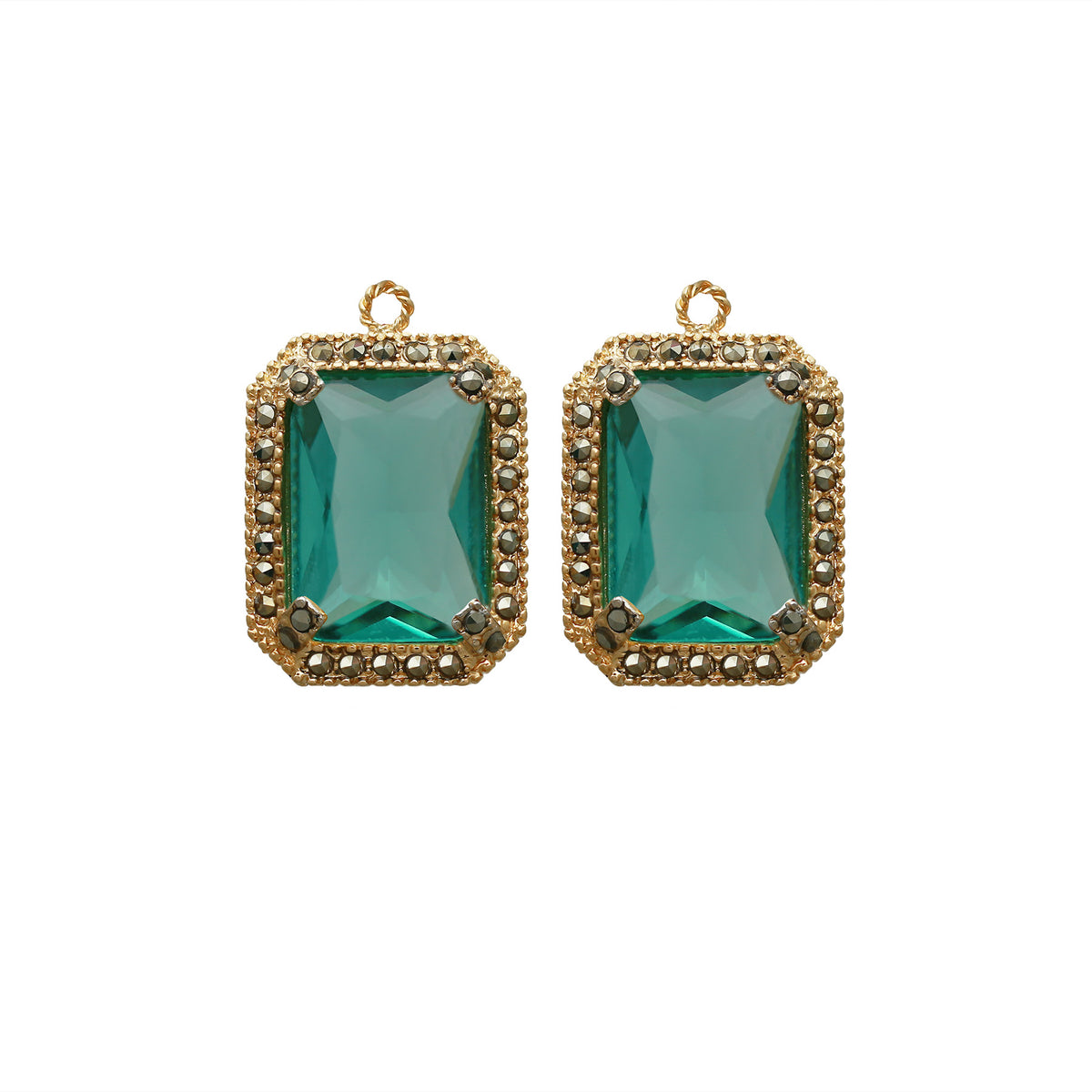 Drop baguette chico gold Drops de Joyería Regina Castillo