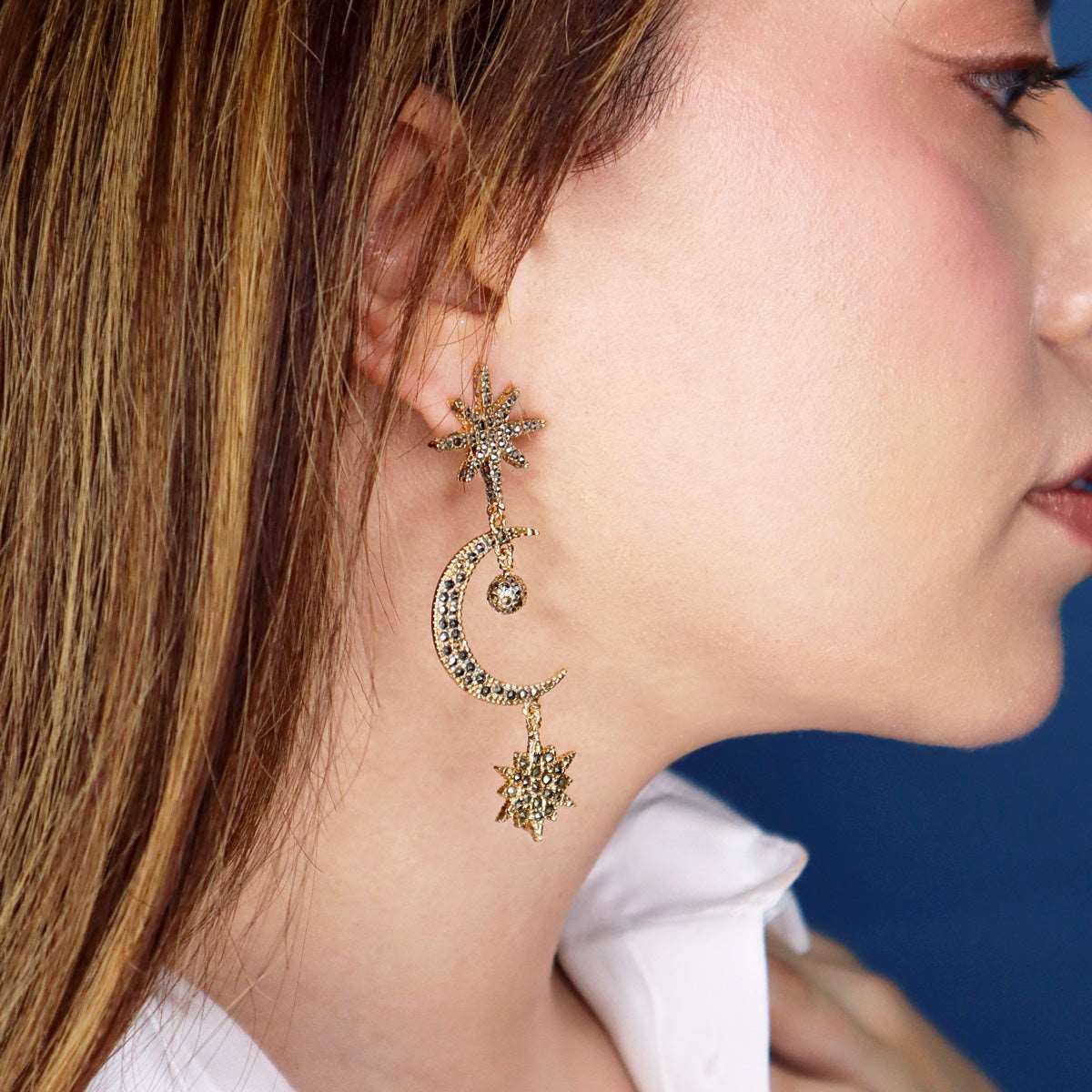 ARETES PEGASUS GOLD de Joyería Regina Castillo