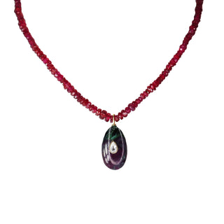 Collar Rubíes