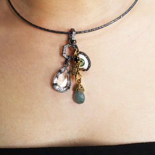 Collar Rigido Ojo Polaris Pav Collares de Joyería Regina Castillo