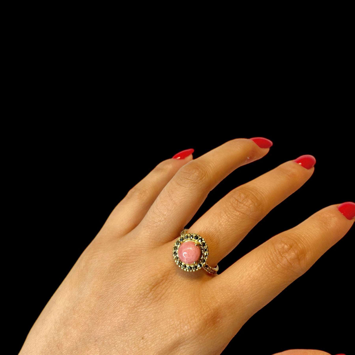 Anillo Corona Rosa Gold Anillos de Joyería Regina Castillo