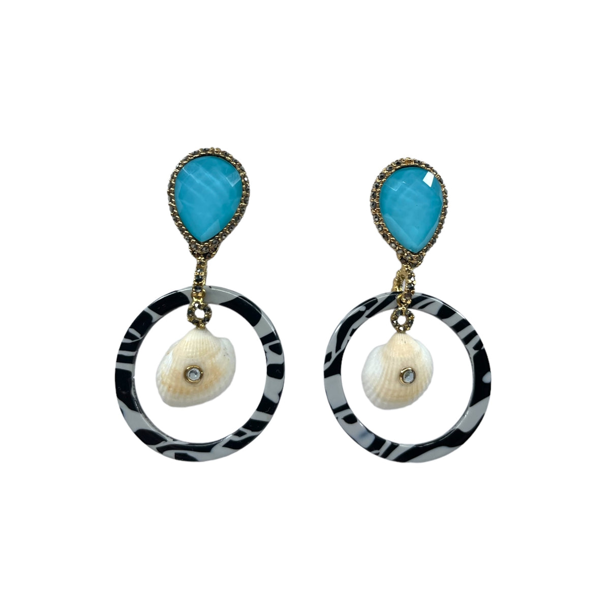 ARETE GOTA GOLD + DROP ARO Arete + Drop de Joyería Regina Castillo