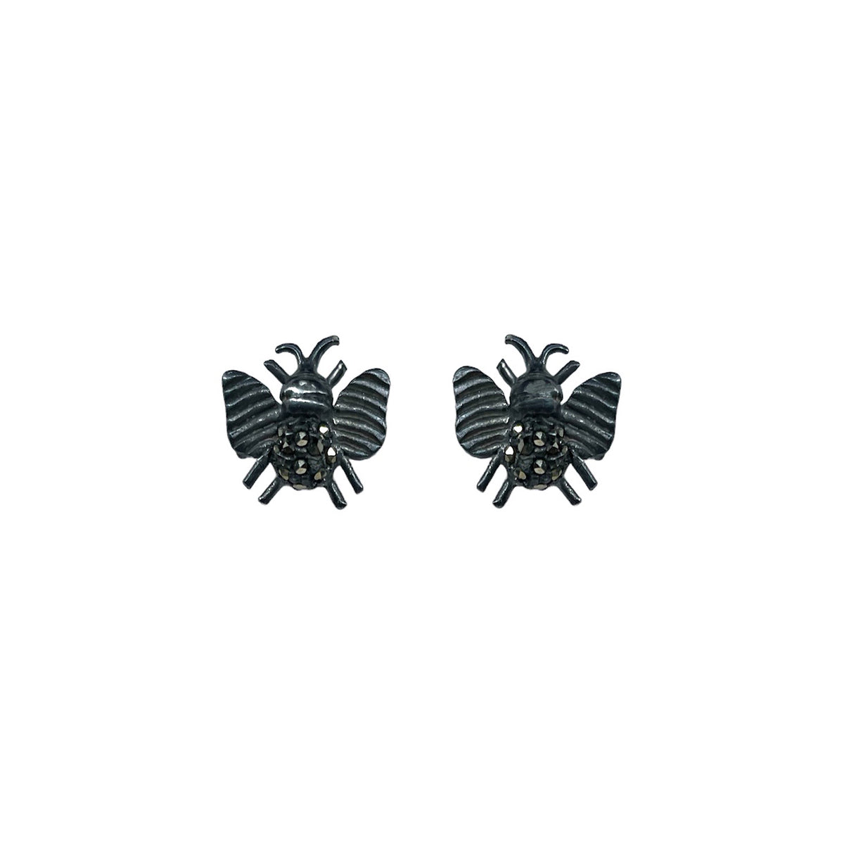 Arete bee III de plata desmontable Aretes de Joyería Regina Castillo