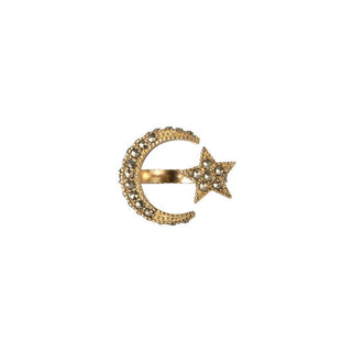 Anillo Acrux de plata  con baño de oro Anillos de Joyería Regina Castillo