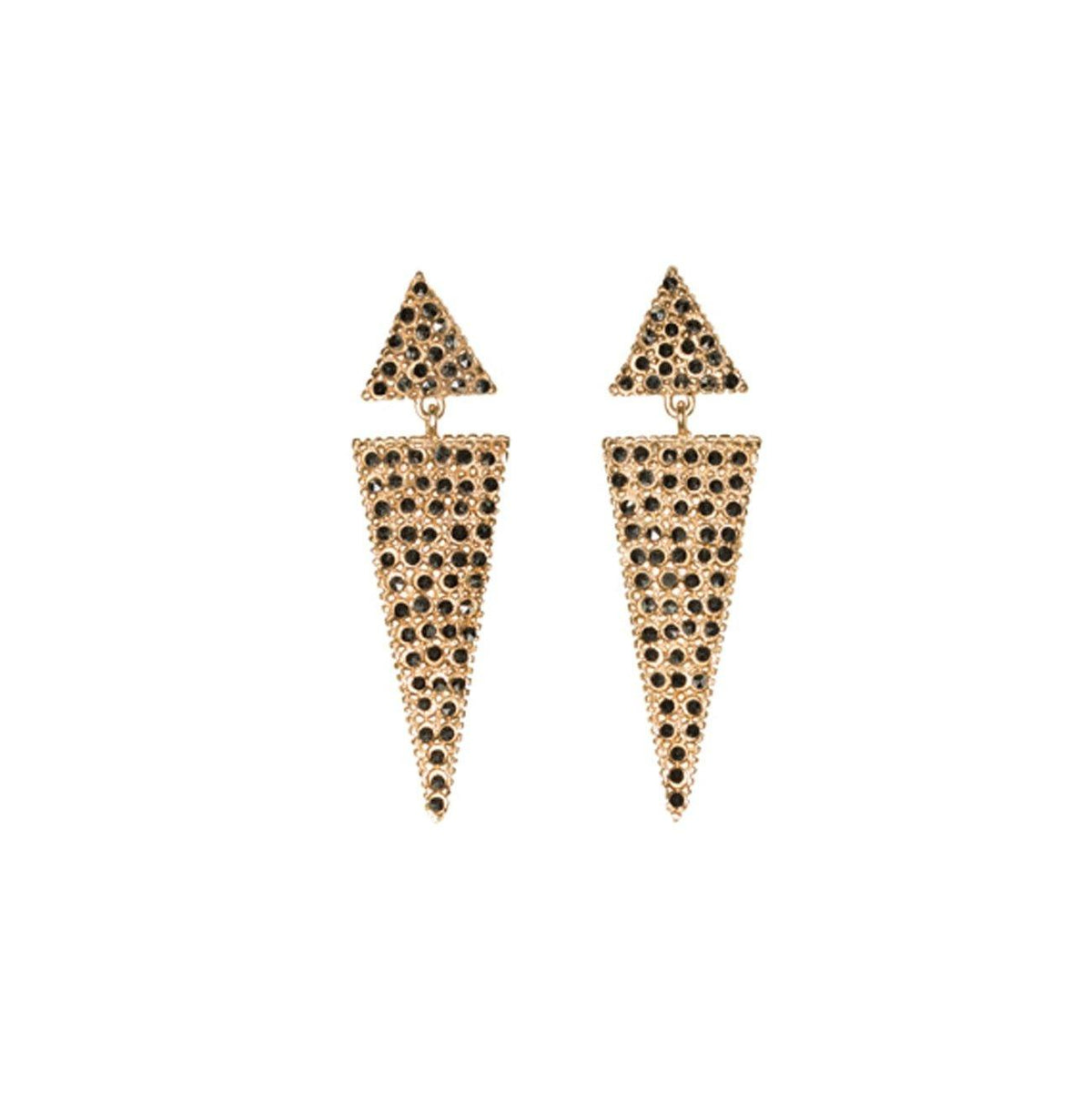 Arete Micerino no desmontable Aretes con Drop (No desmontable) de Joyería Regina Castillo