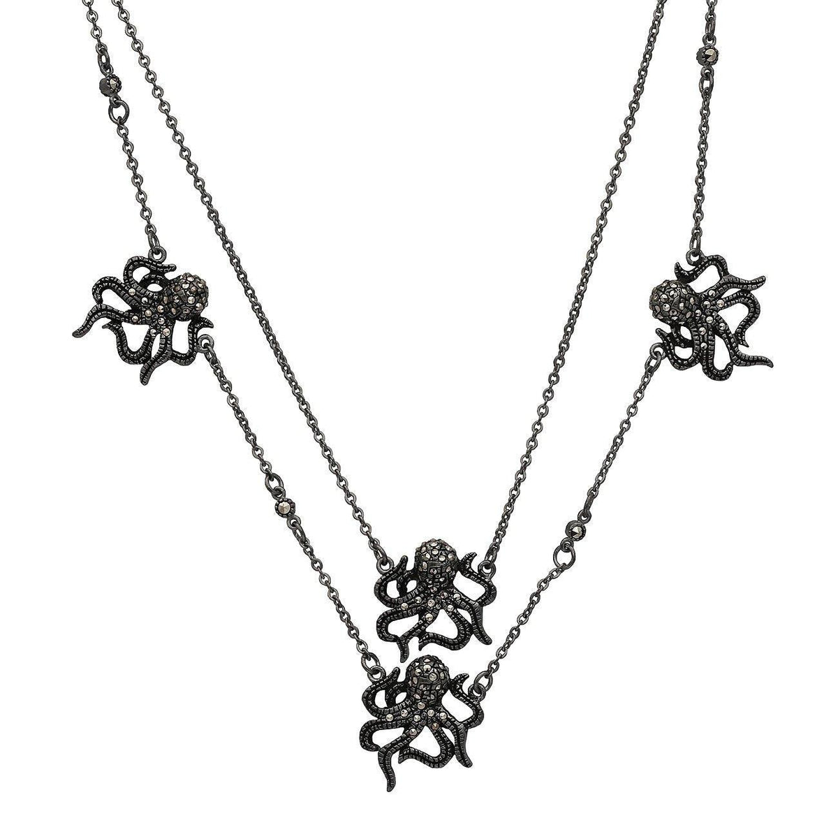 Chocker pulpo kraken de plata Collares de Joyería Regina Castillo