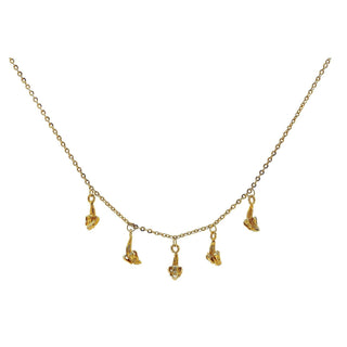 Collar platanitos gold Collares de Joyería Regina Castillo