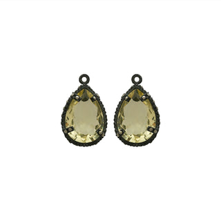 Drop clásico chico con pátina grisácea Drops de Joyería Regina Castillo