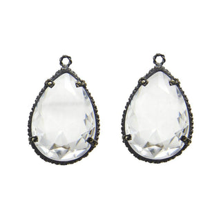 Drop clásico chico con pátina grisácea Drops de Joyería Regina Castillo