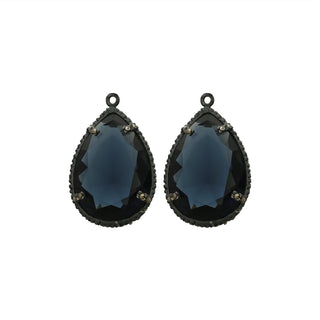 Drop clásico gota con pátina grisáceo Drops de Joyería Regina Castillo