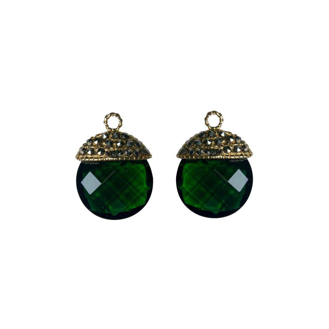 Drop redondo fut gold desmontable Drops de Joyería Regina Castillo