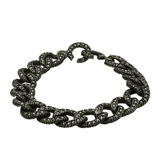 Pulsera Carty de plata con baño de oro Pulseras de Joyería Regina Castillo