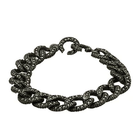 Pulsera Carty de plata con baño de oro Pulseras de Joyería Regina Castillo