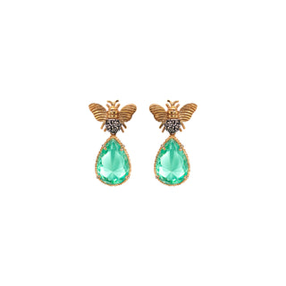 Arete Bee Mix+ Drop Clasico Gold