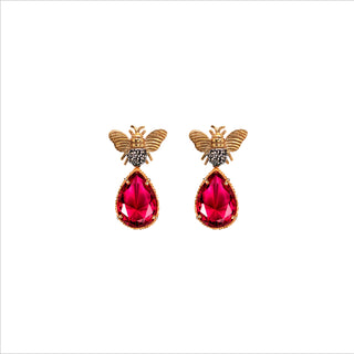 Arete Bee Mix+ Drop Clasico Gold
