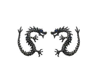 Aretes Dragón RC Aretes de Joyería Regina Castillo