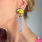 Arete Federiko + Drop Racci Gold Arete + Drop de Joyería Regina Castillo