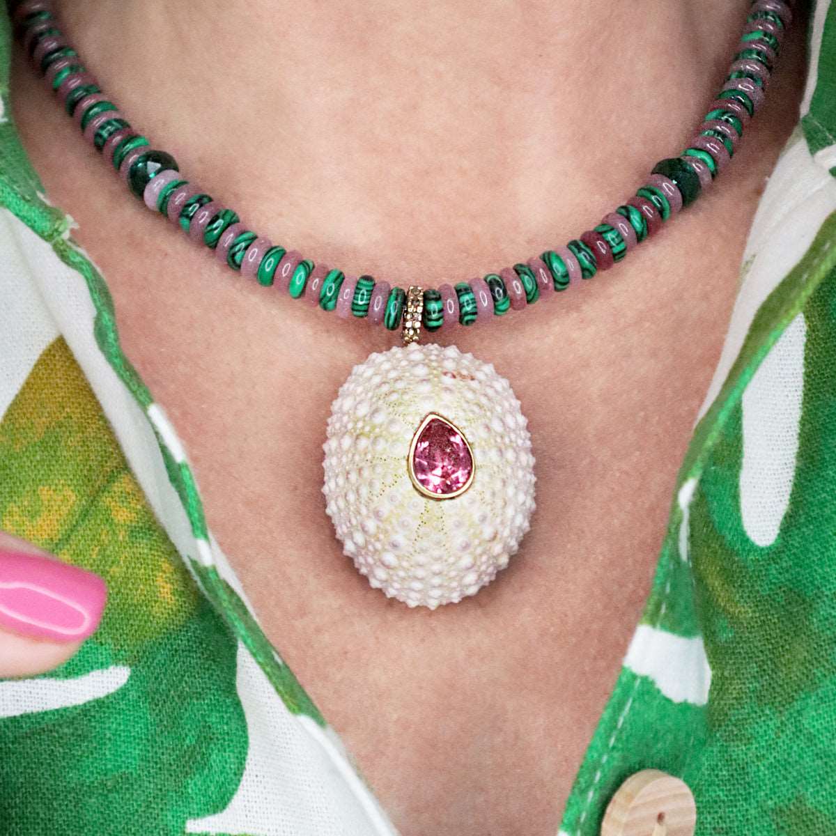 collar concha Collares de Joyería Regina Castillo