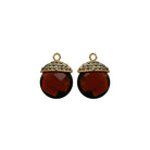 Drop redondo fut gold desmontable Drops de Joyería Regina Castillo