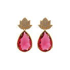 COMBO Arete Maguey Con Drop Rosa Turquesa Humo(LIMITED) Arete + Drop de Joyería Regina Castillo