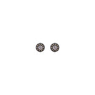 Arete Corona de plata no desmontable Broqueles de Joyería Regina Castillo
