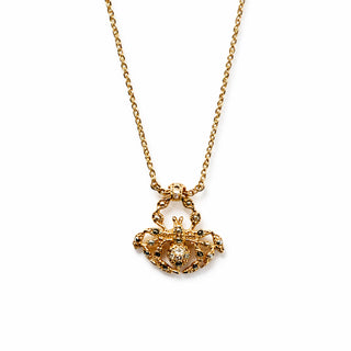COLLAR ARAÑA GOLD