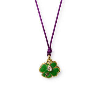 COLLAR TREBOL VINTAGE