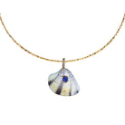Collar Rigido Litibu Azul Collares de Joyería Regina Castillo