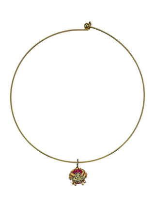 COLLAR RIGIDO CANGREJO GOLD  de Joyería Regina Castillo