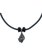 COLLAR CUERO + DIJE CARACOL Collares de Joyería Regina Castillo