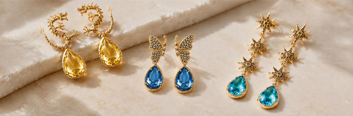 Earrings collection banner