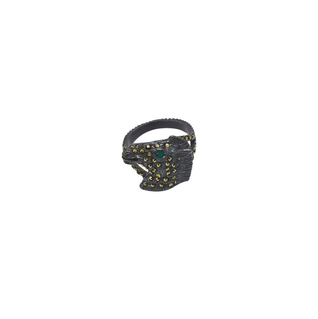 Anillo Cebra Pavonado Anillos de Joyería Regina Castillo