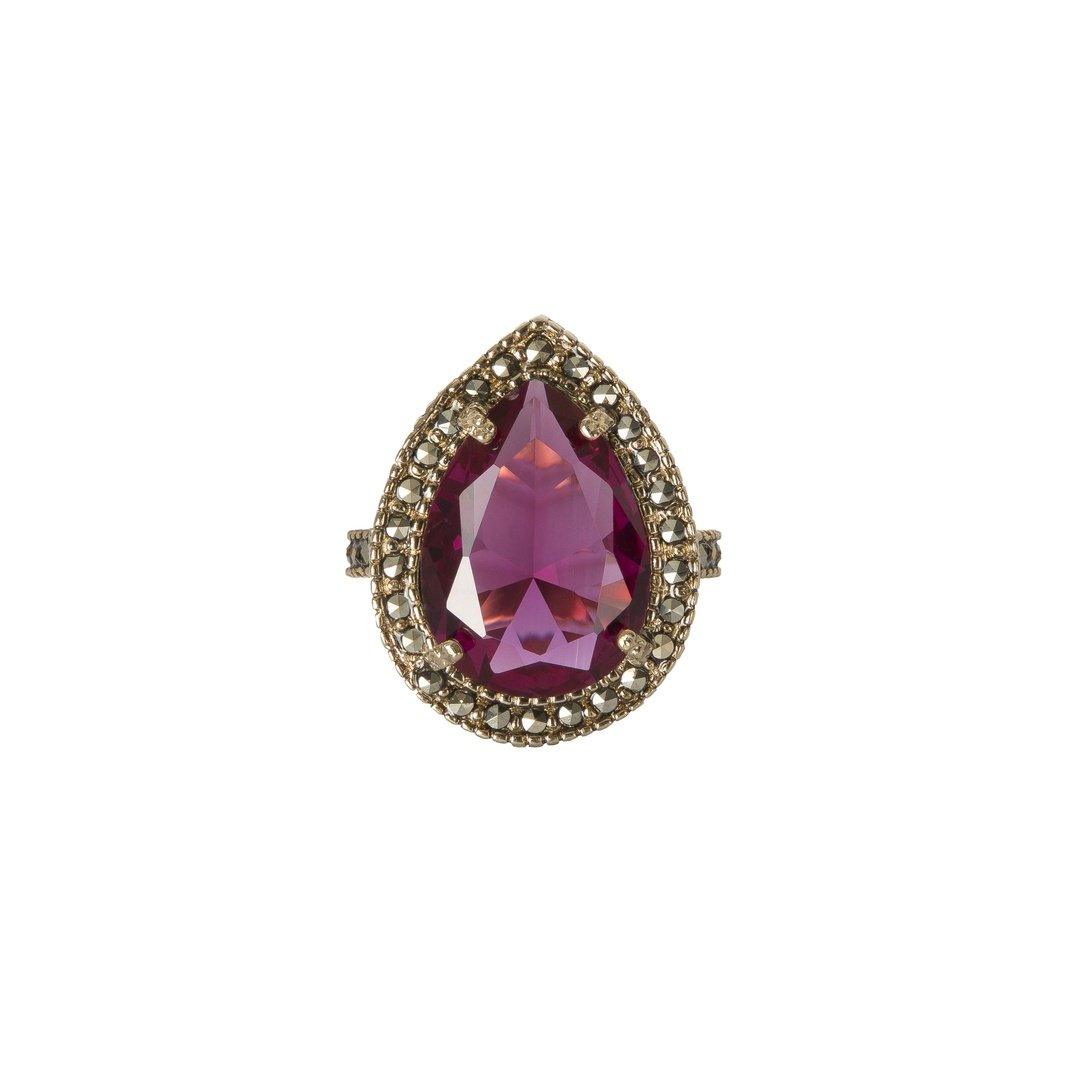 Anillo Jan II de plata betamina Anillos de Joyería Regina Castillo
