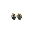 Arete Araña Carlota de plata personalizable Arete Base de Joyería Regina Castillo