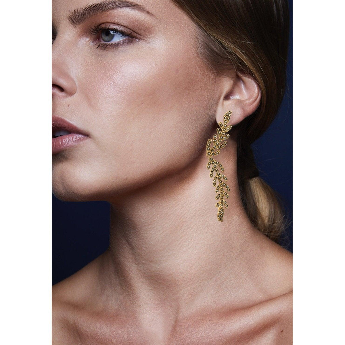 Arete Ramas II desmontable Aretes de Joyería Regina Castillo