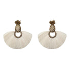 Arete bugs Piña Aretes con Drop (No desmontable) de Joyería Regina Castillo