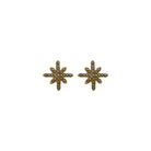 Arete estrella pia II de plata Arete Base de Joyería Regina Castillo