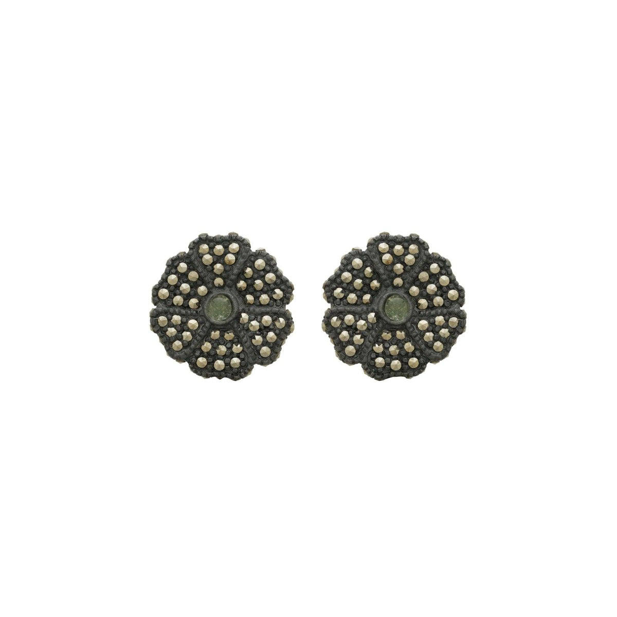 Arete flor cosmos personalizable Aretes de Joyería Regina Castillo