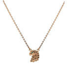 Collar perico rose gold Cadenas y Collares de Joyería Regina Castillo
